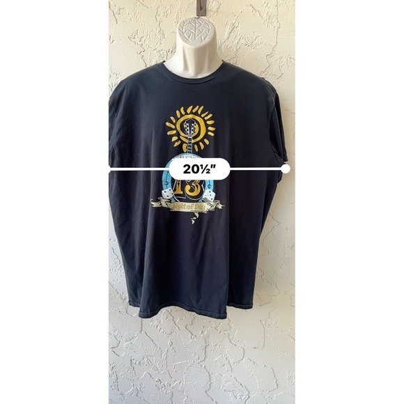 Lucky 13‎ Light of Day 2013 Concert Tour T-Shirt Asbury Park NJ Rock Music Tee - Picture 4 of 6